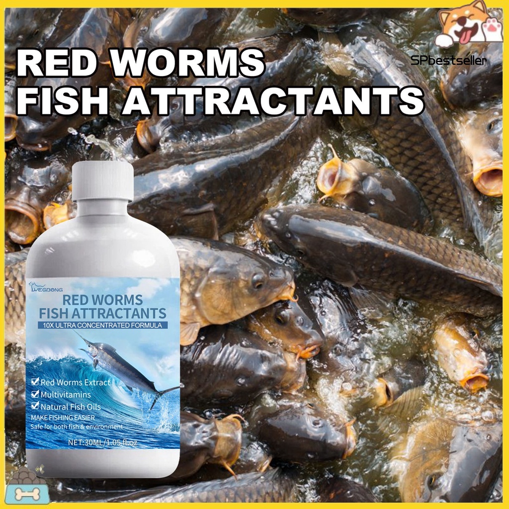 SP* 30ML Red Worms Fish Attractants Natural Ingredient Concentrated
