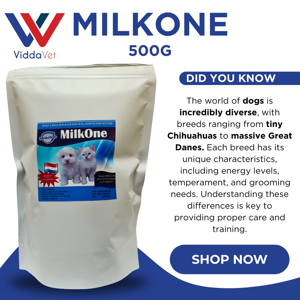 MilkOne 500g milkone almond milk puppy milk kitten milk dog milk replacer cosi pet 500g Shopee Philippines