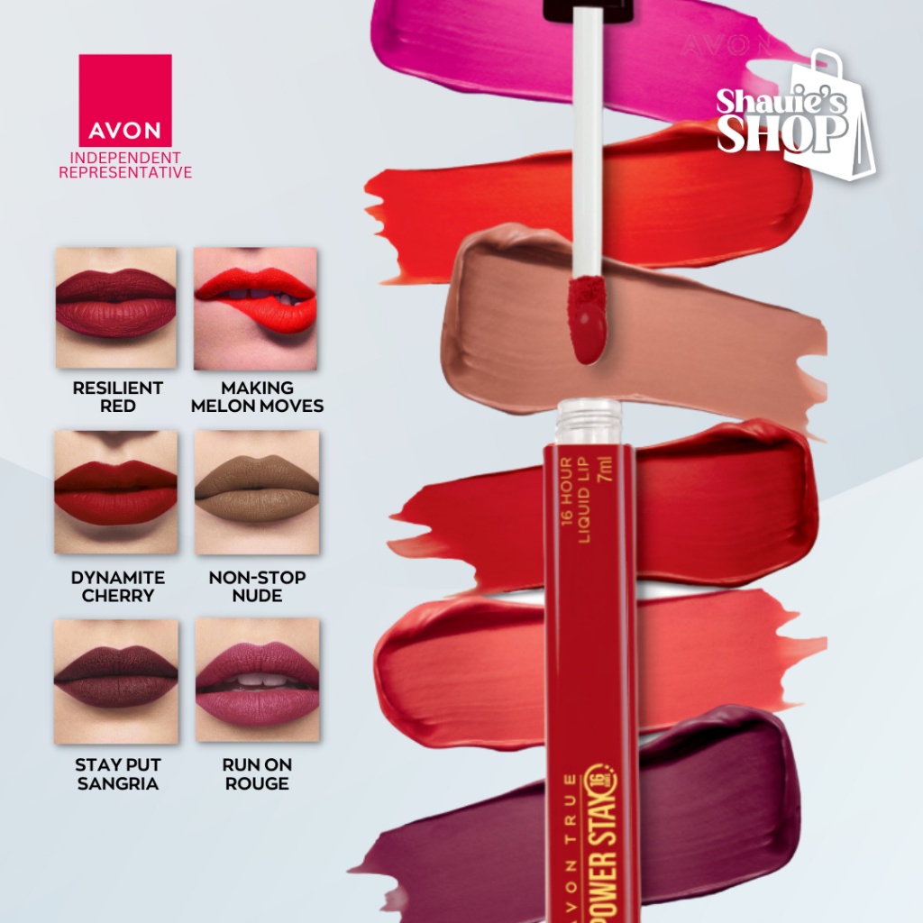 AVON Power Stay 16Hour Liquid Lip Color 7 mL Best Seller By Avon