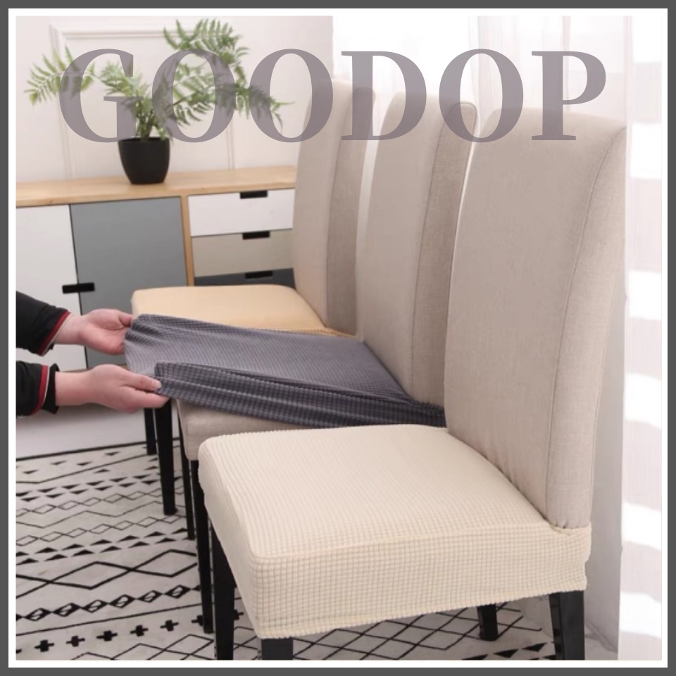Universal Stretchy Chair Cover Slip Covers Jacquard Dining Chair