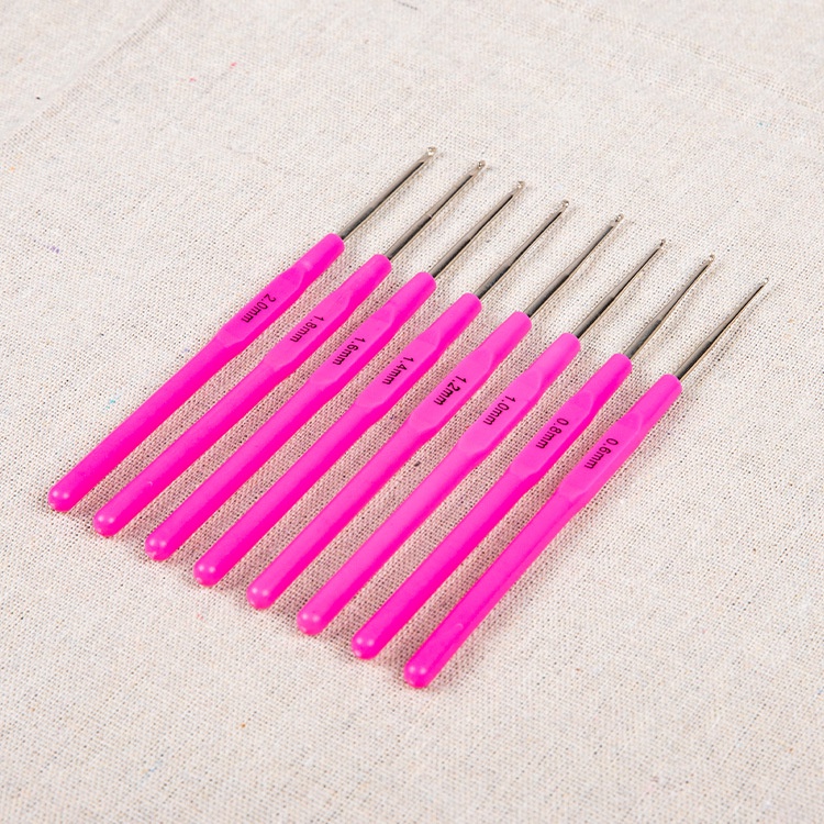 Knitting Tools For Sweaters Soft Handle Colored Aluminum Crochet A Set ...