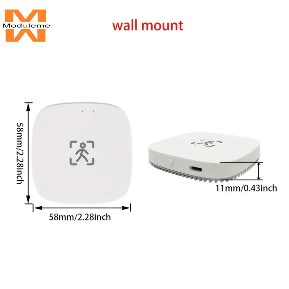 Smart Life Zigbee Rilevatore di presenza umana 5,8G/24G Tuya Wifi