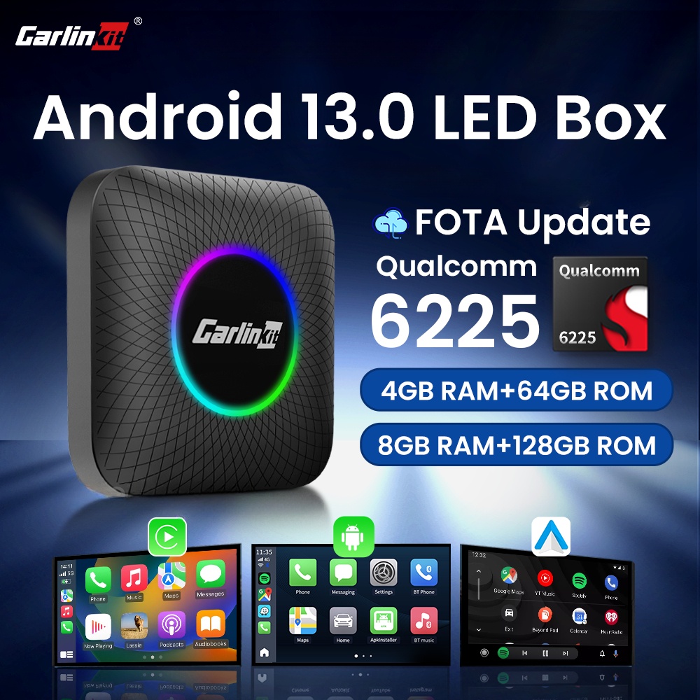 未使用】CarlinKit Tbox Ambient 8gb 128gb