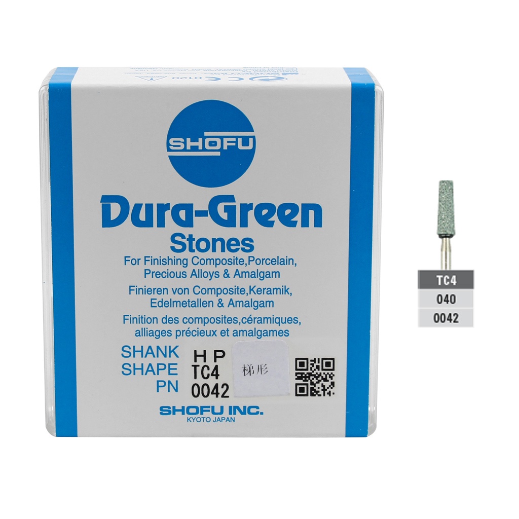 12 PCS/box shofu Dura-Green Stones for Finishing Porcelain Enamel ...