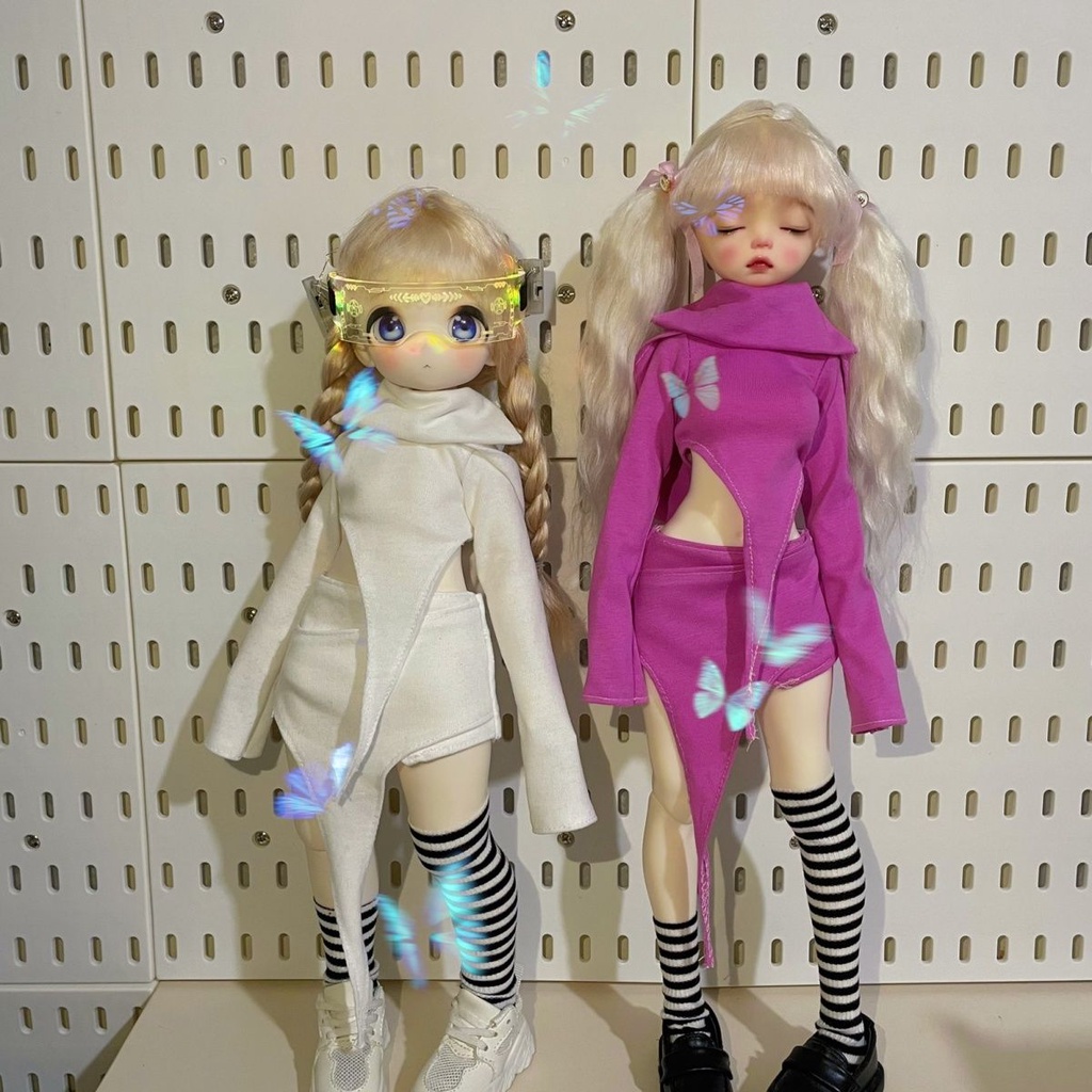 Bjd Doll Clothes 1/4,1/5,1/6,1/3 Suit 60cm Doll Ye Luoli Sweet Cool Hot  Girl Style Doll Clothes | Shopee Philippines