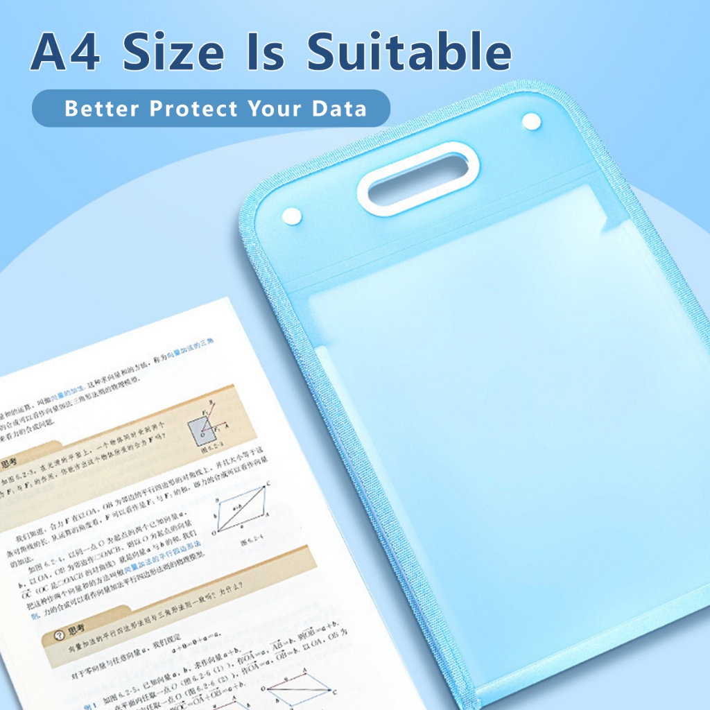 Folder File Organizer Waterproof Expanding File Folder Book 13 layer ...