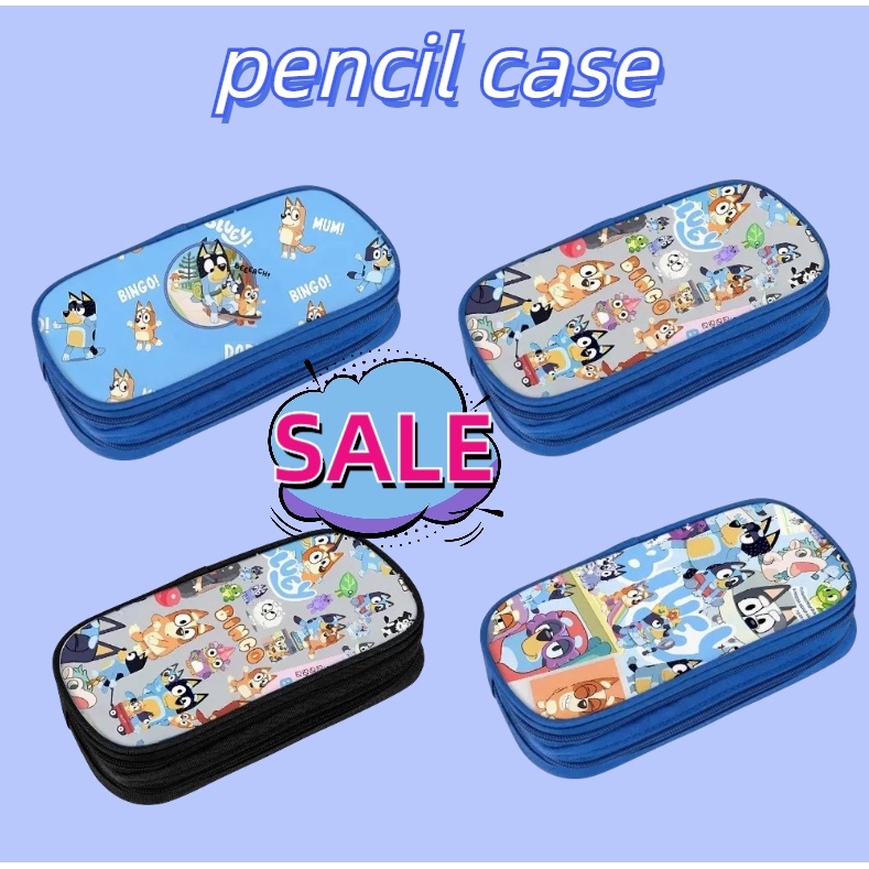 Blueys Bingo Pencil Case Cartoon Kids Pencilcase Children Cute