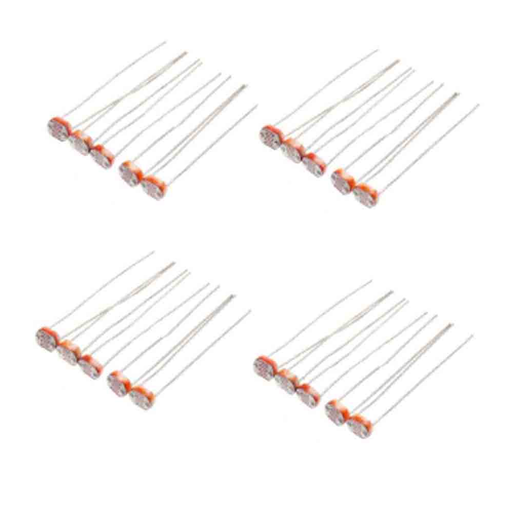 20PCS x 5516 Light Dependent Resistor LDR 5MM Photoresistor wholesale