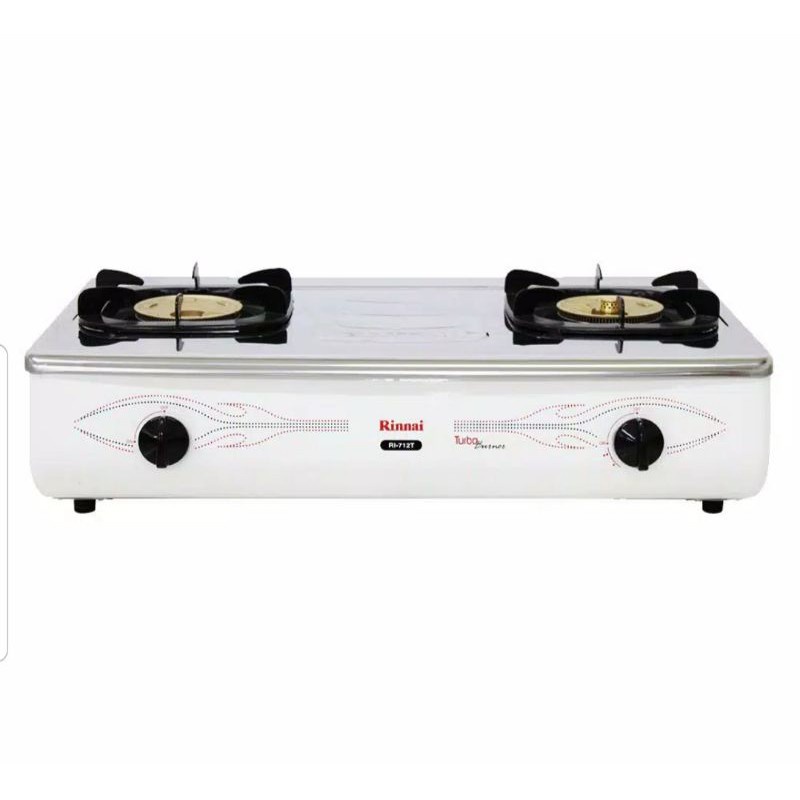 RINNAI : RI712T 2-BURNER GAS STOVE RI 712 T STAINLESS FIRE TURBO RI ...
