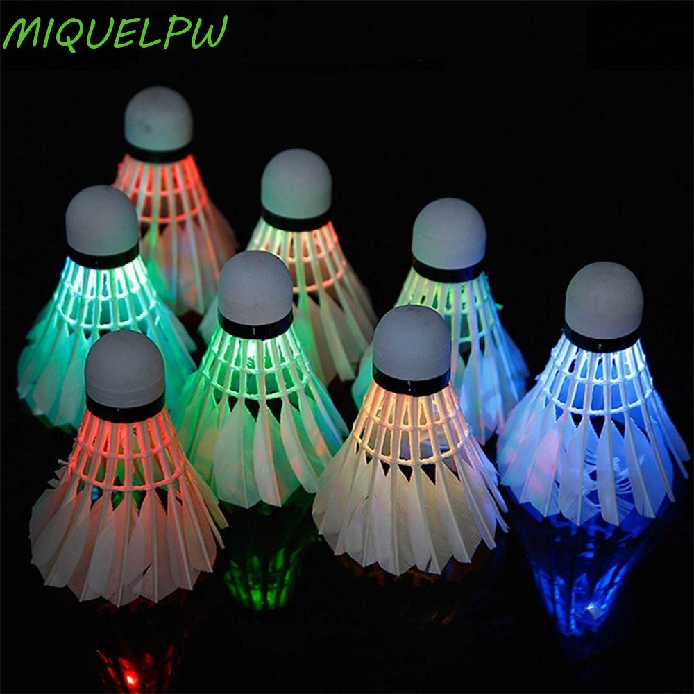 MIQUELPW LED Badminton, Dark Night Luminous Lighting Badminton ...