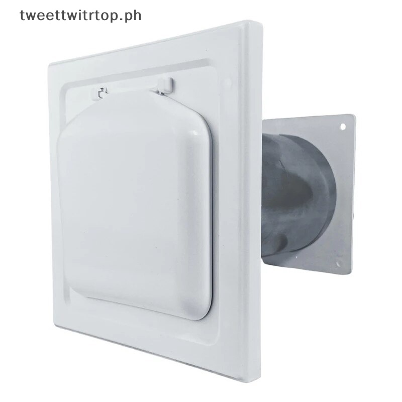 TRTOP Dual Door Dryer Vent Cover Dryer Vent Cowled Duct Cover With