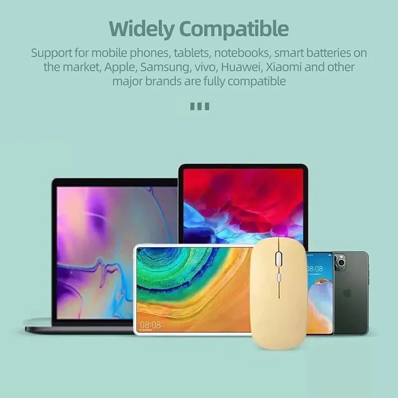 Bluetooth Mouse For Android Windows Tablet Laptop Notebook PC Tablet ...