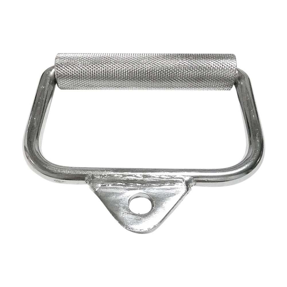 Gym single D Handle grip Pull Down Cable Attachment Non-Slip Tricep ...