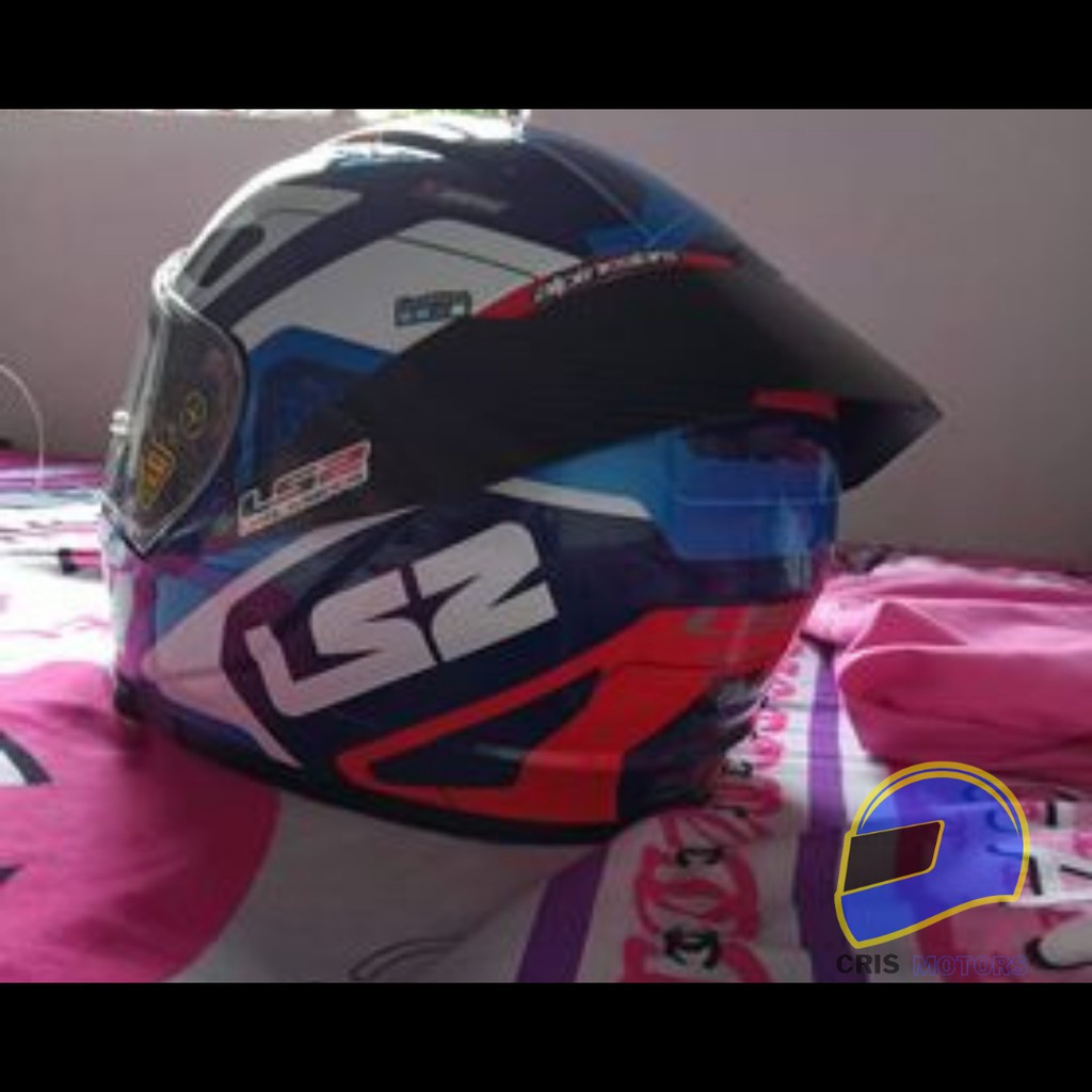 ♞Cris motors LS2 Spoiler rapid storm stream evo rookie ff320 | Shopee ...