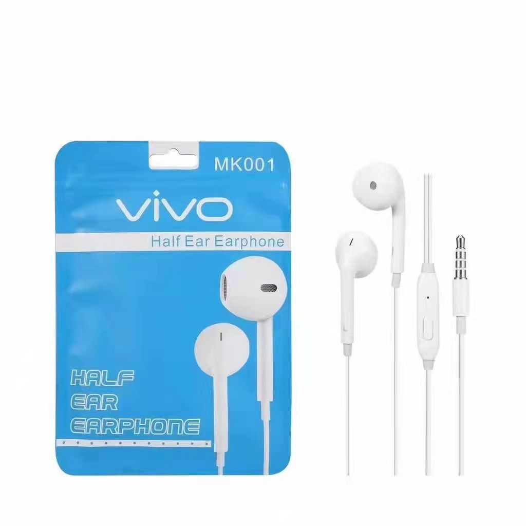 Vivo Y11 Y12 Y20 Y30 Y91 V7 V9 V11 In-Ear Universal earphone earphones  headset headphone with mic HTCP