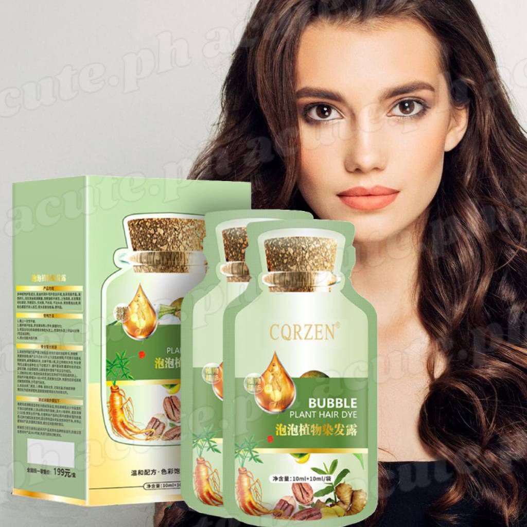 Plant Bubble Hair Dye Shampoo Hair Coloring Shampoo In Minutes Diy