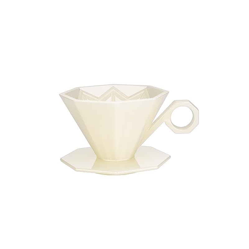 MERMOO YILAN Transparent Coffee Dripper 1~2 cups Resin Coffee Dripper ...