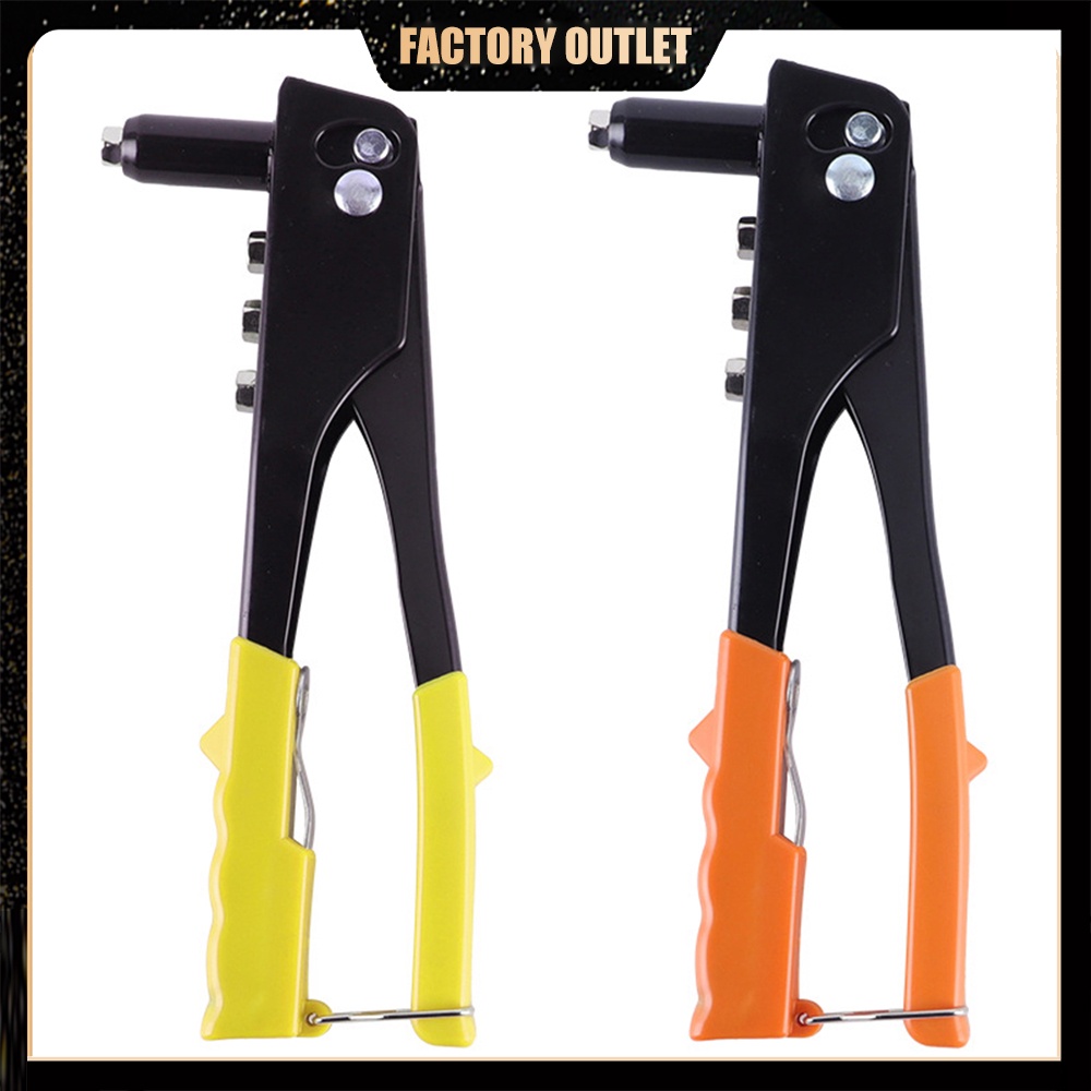 Heavy Duty Riveter Pop Rivet Gun Blind Rivets Assortment Hand Tools ...