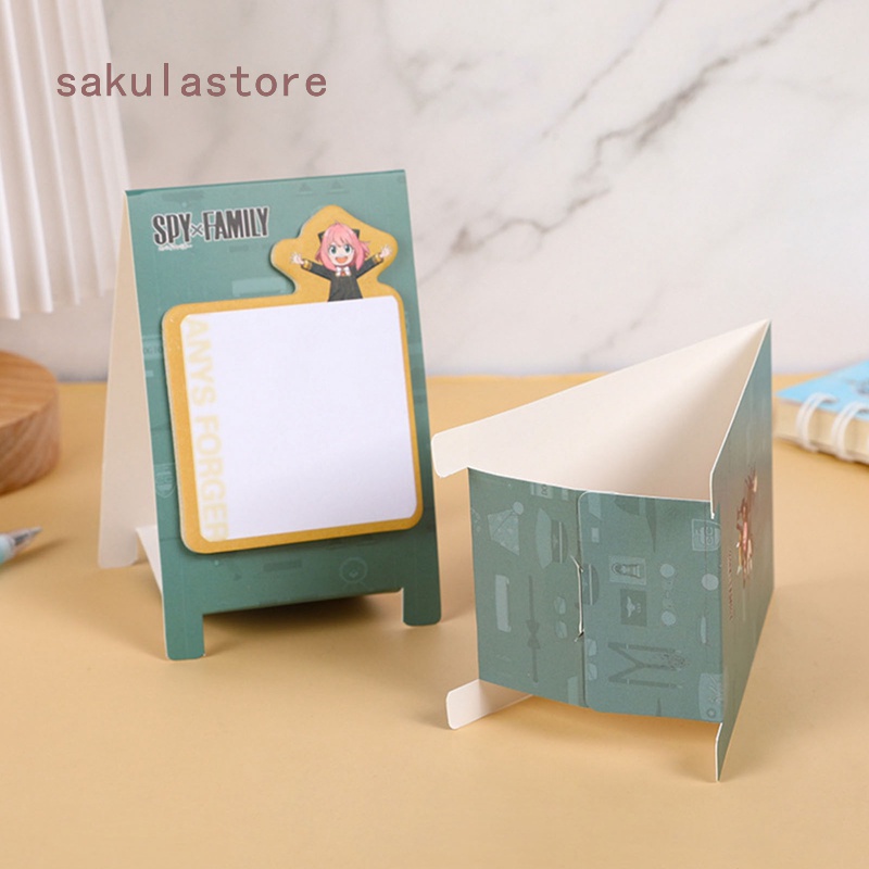 Anime SPY FAMILY Loose Leaf Label Sticky Loid Yor Anya Leave Message ...