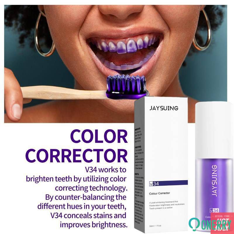 Jaysuing Teeth Whitening Mousse Toothpaste Mouthwash Remove Tartar Oral