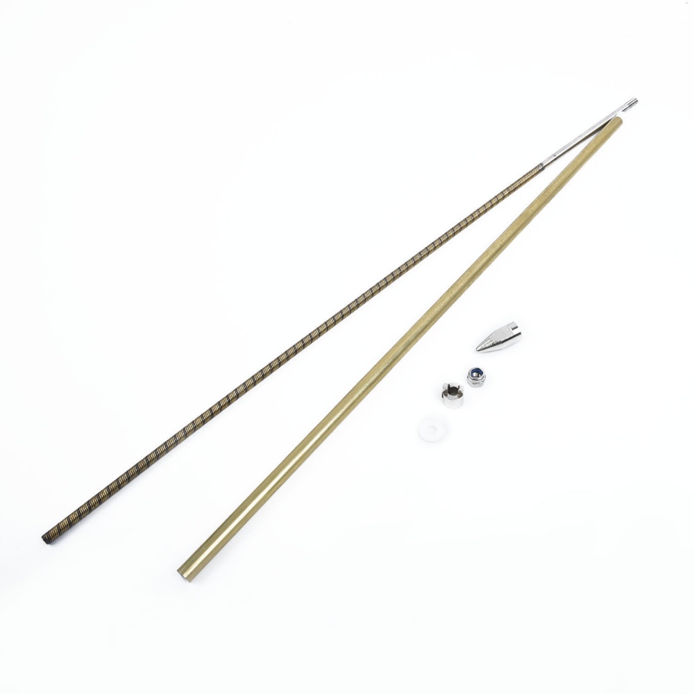 4mm Flexible Drive Shaft Sleeve With Drive Dog Kit - 400mm Long For RC Boat, MONO Yacht (Universal)