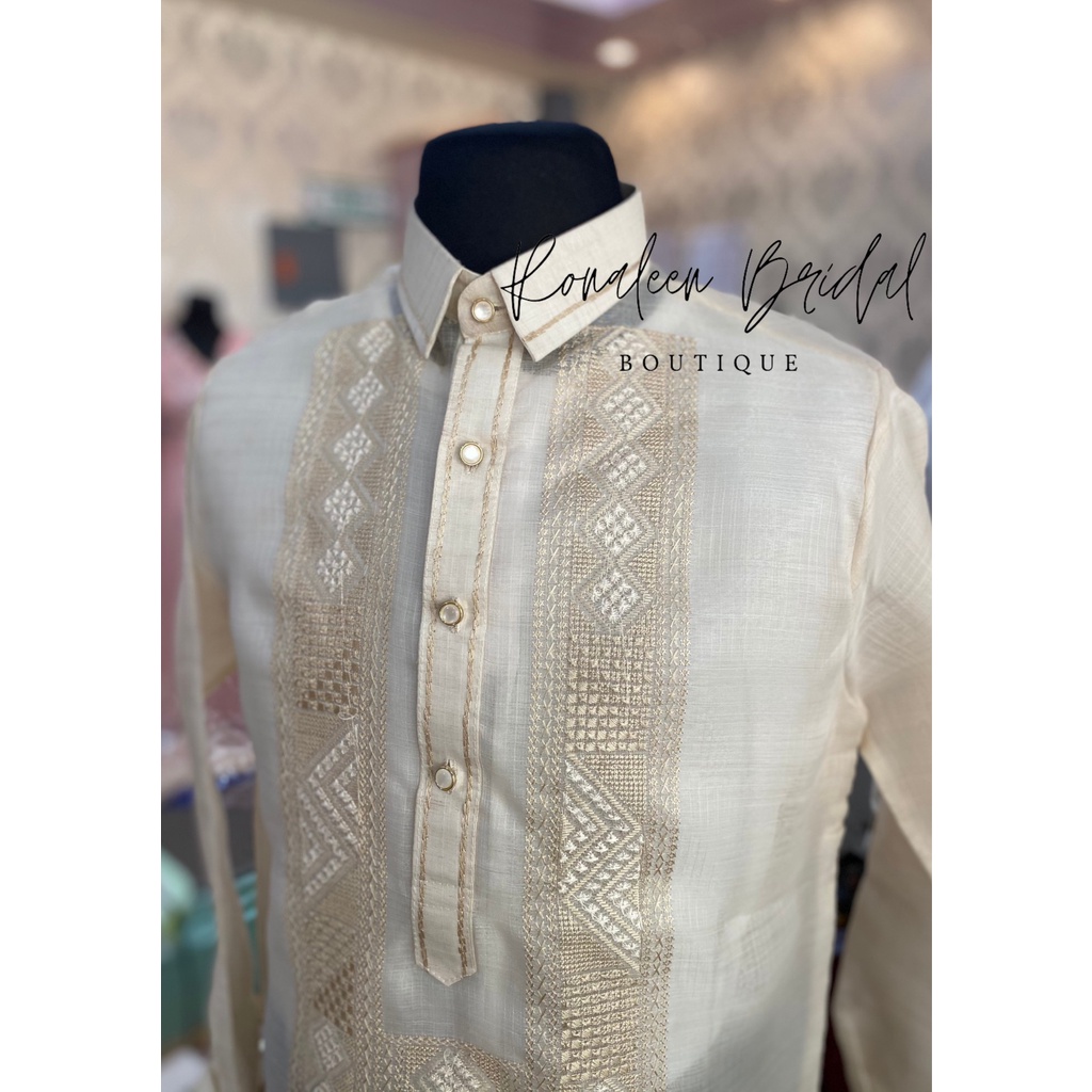 Single Paltik Barong Tagalog Pinya Cocoon for Men# | Shopee Philippines