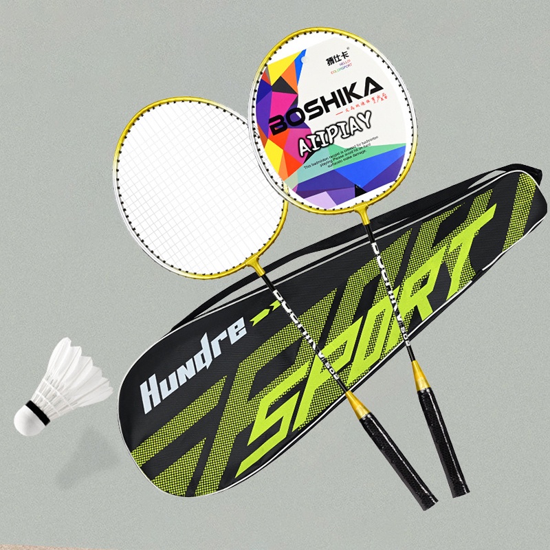 Outdoors Badminton Racket Alloy Frame Durable Sports Racket Competition