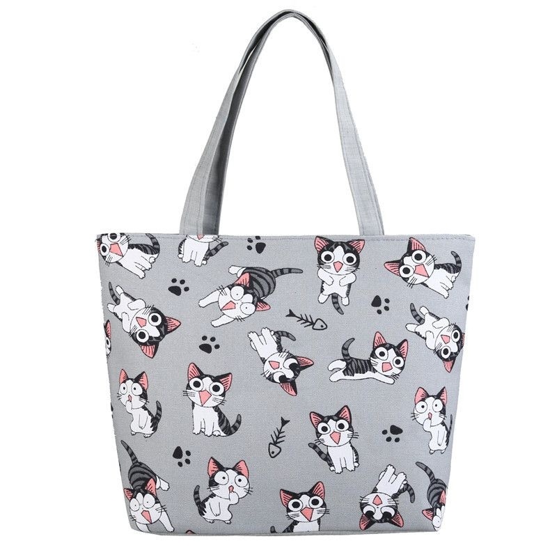 Yco Korean New Fashion Canvas Tote Bag Design Shoulder Bags Simple With ...