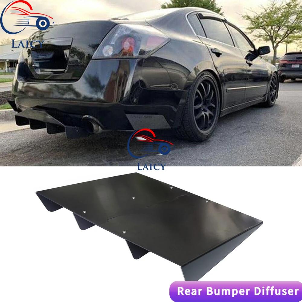 LAICY For Nissan Altima 2008-2021 Rear Bumper Diffuser 4-Fin Spoiler ...