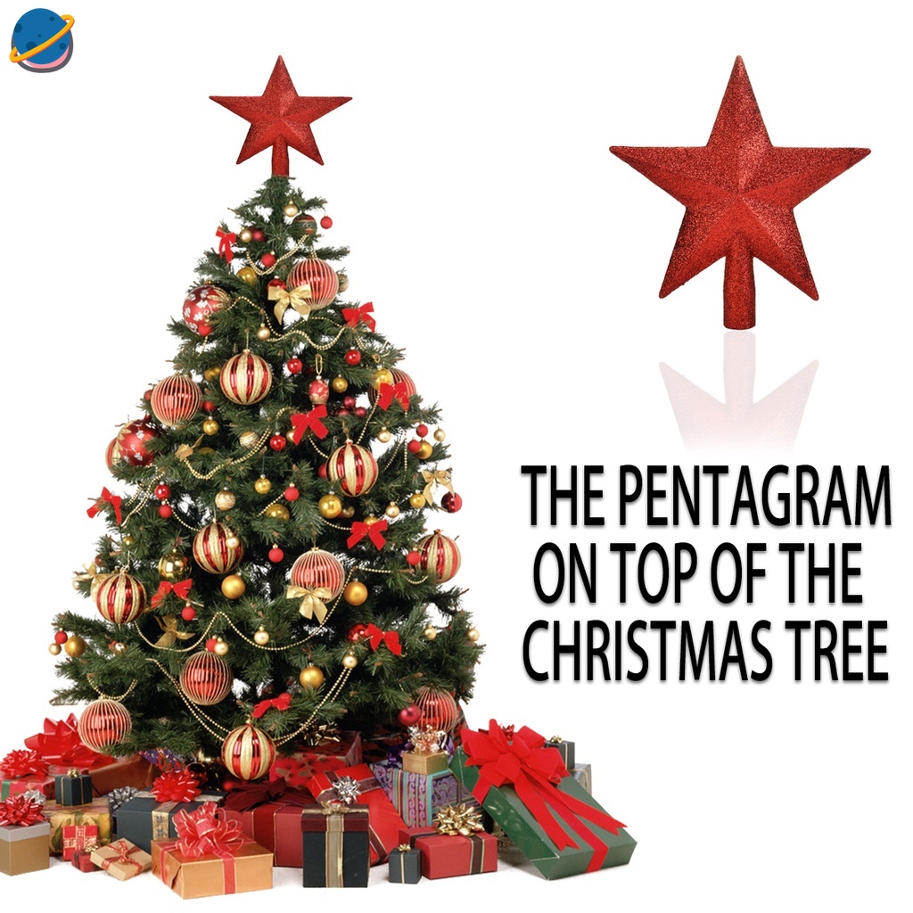 Christmas tree top decoration pendant Threedimensional tree top star