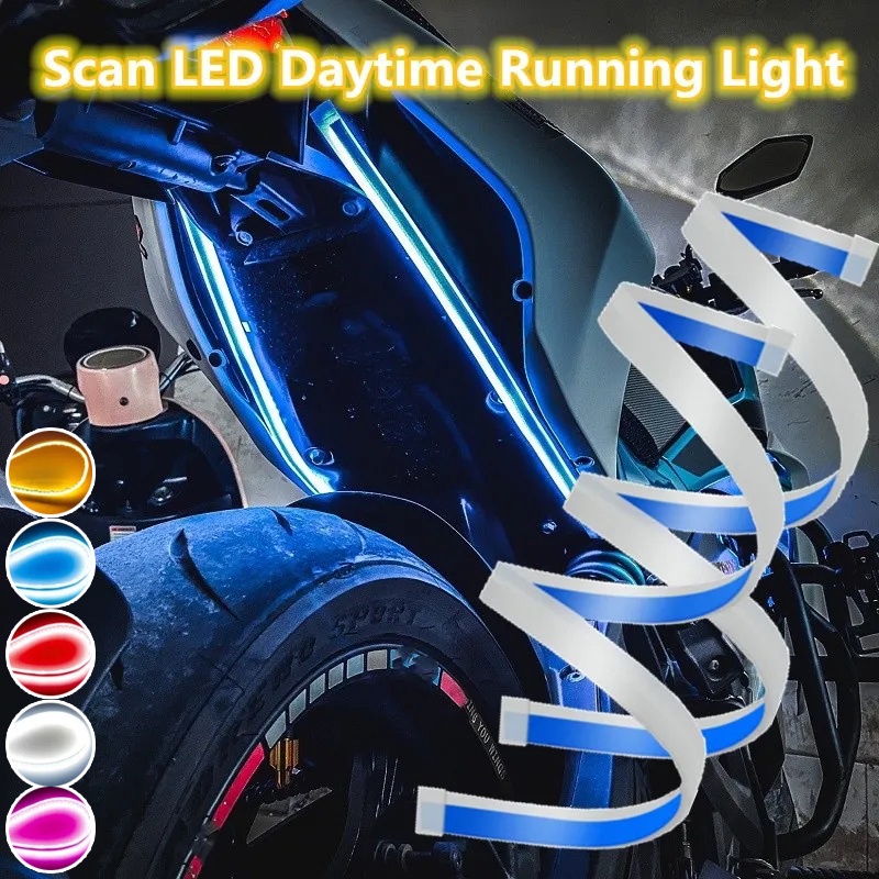 Led Lights Motorcycle LED DRL Daytime Running Lights Tail Light Strip
