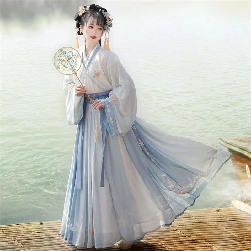 Collana di perline lunga nappa farfalla rosa nuovo stile cinese nicchia Costume antico Hanfu gonna faccia di cavallo accessori Cheongsam  36