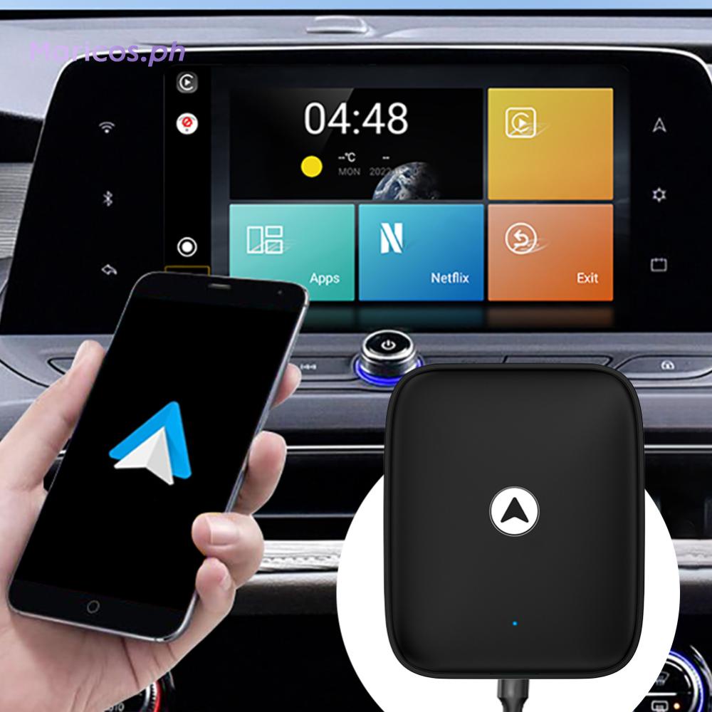 Mini Wired To Wireless Carplay Android Auto AI Box for OEM Wired