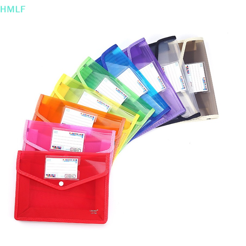 【HM】 A4 File Folder Stationery Storage Folder Waterproof File Organizer