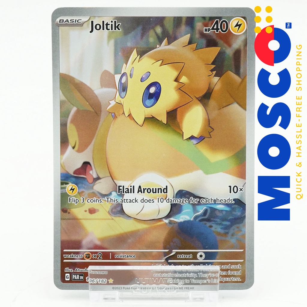 Joltik - 196/182 - Illustration Rare Scarlet & Violet: Paradox Rift ...