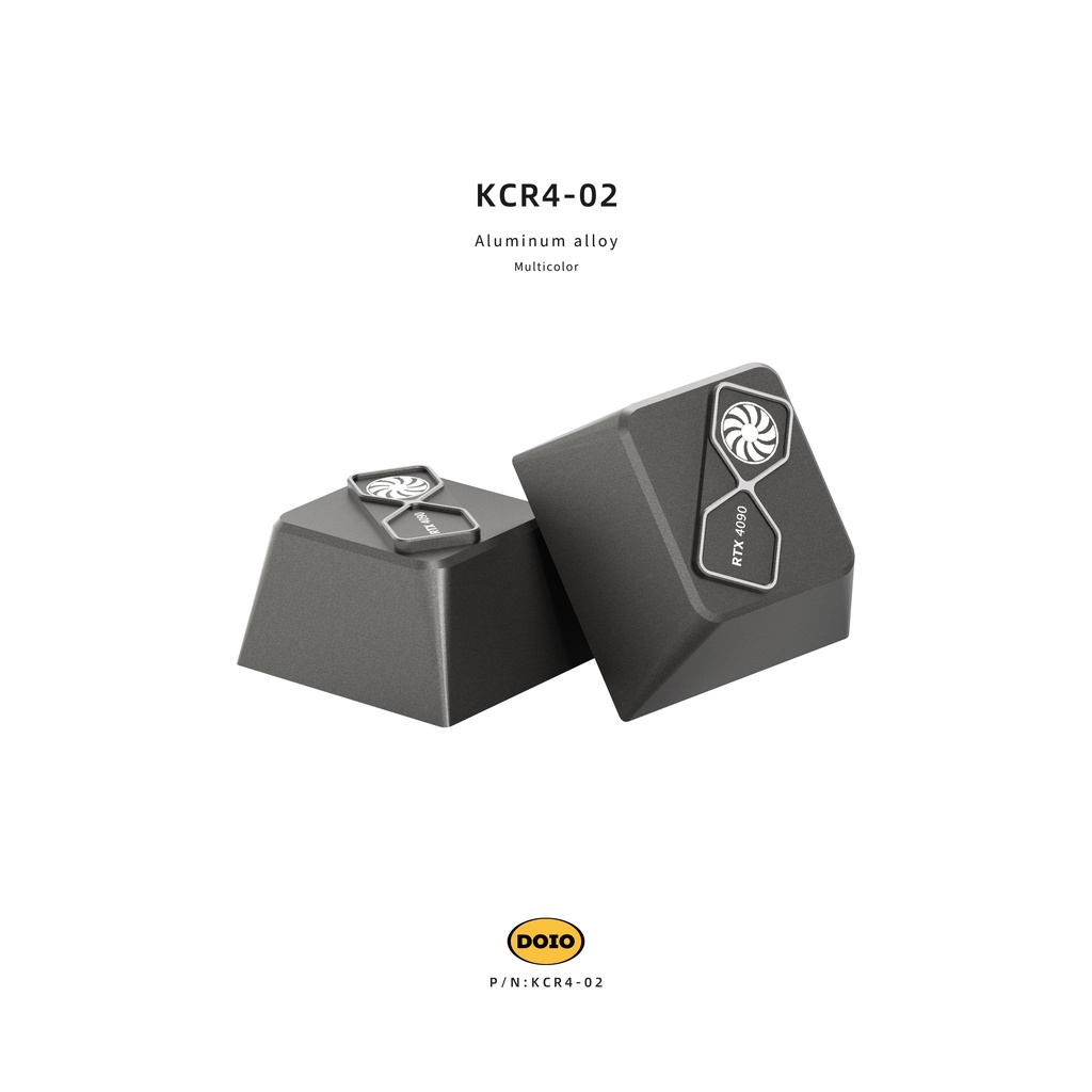 Doio Aluminum Alloy 4090 Graphics Card Keycap Hot Plug Mechanical ...