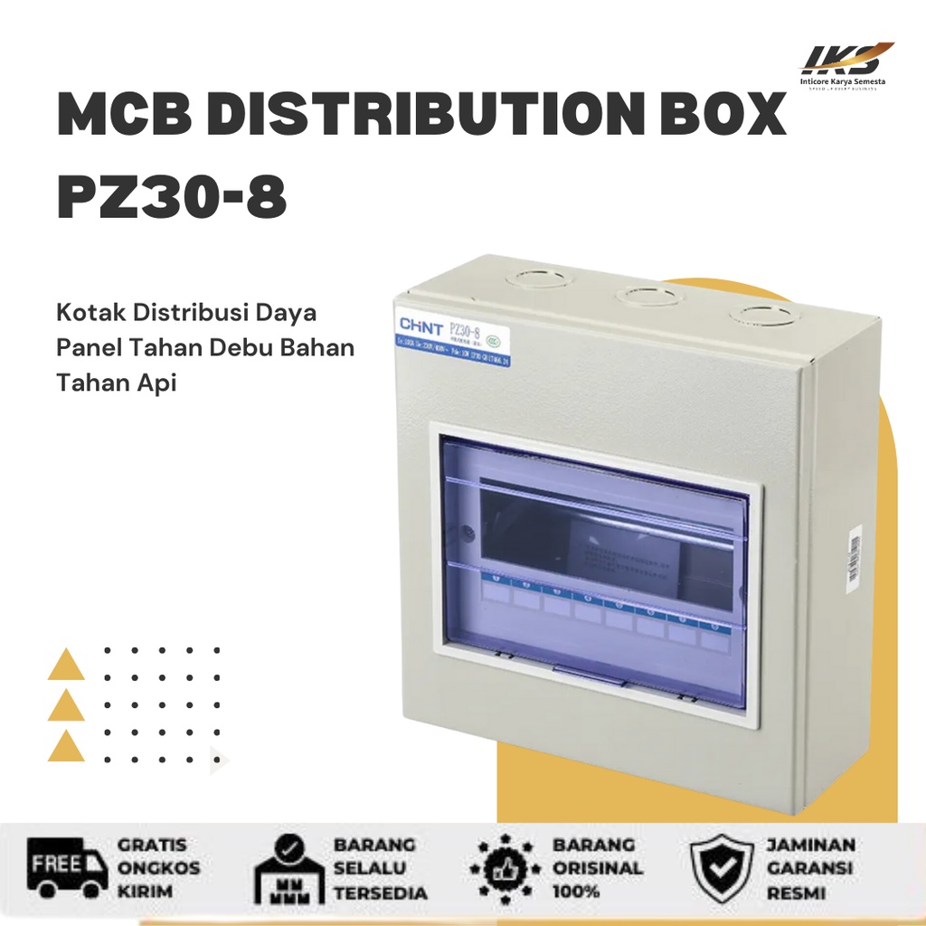 Mcb Group Distribution Box PZ30-8 Circuit Box Wiring Box | Shopee ...