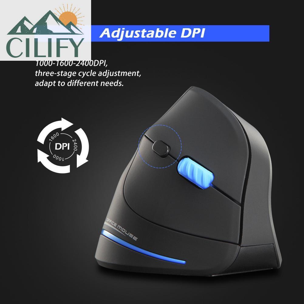 Cilify ZELOTES F-35A 2.4 GHz Wireless Vertical 2400DPI Adjustable ...