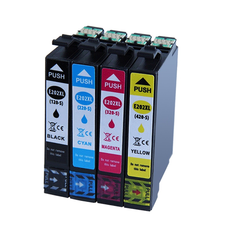 Compatible 202xl Ink Cartridge For Epson Expression Xp 5100 Wf 2860 Workforce Printer Ink 9743