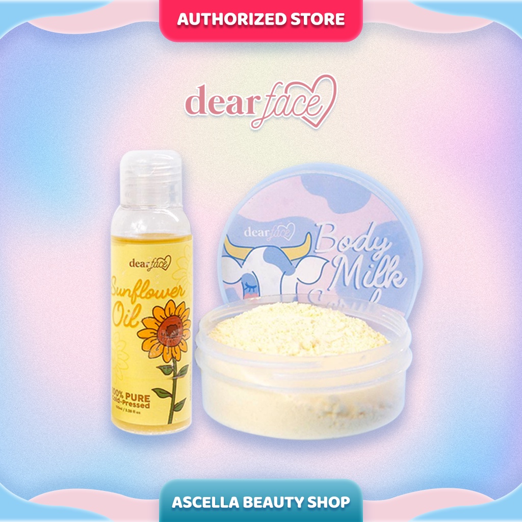 Dear Face Body Milk Scrub / Sunflower Oil Shopee Philippines