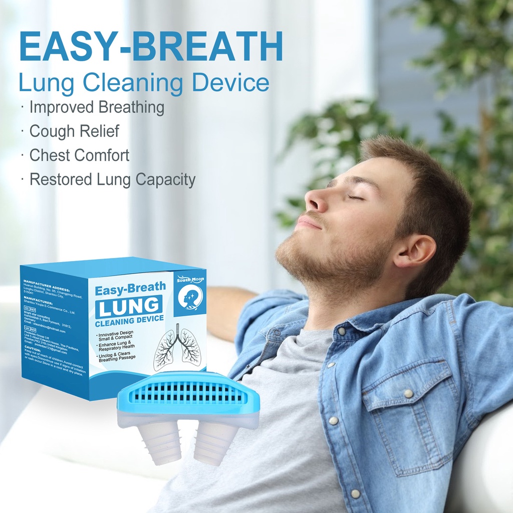 Lung Cleaning Device, Lung Exerciser Mucus Removal Device - Breathing ...