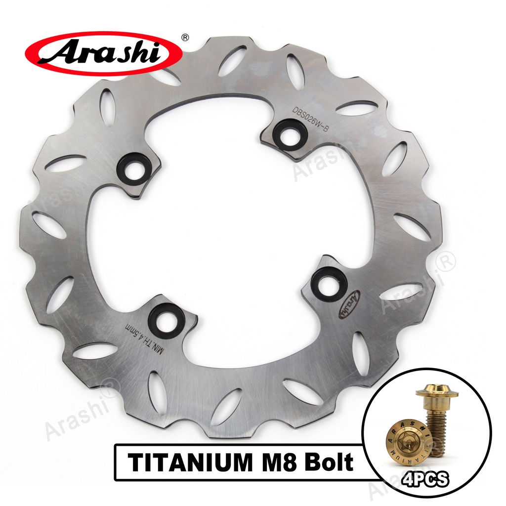 Arashi 230mm CNC Rear Brake Disc Disk Rotor For KAWASAKI NINJA ZX12R ZX ...