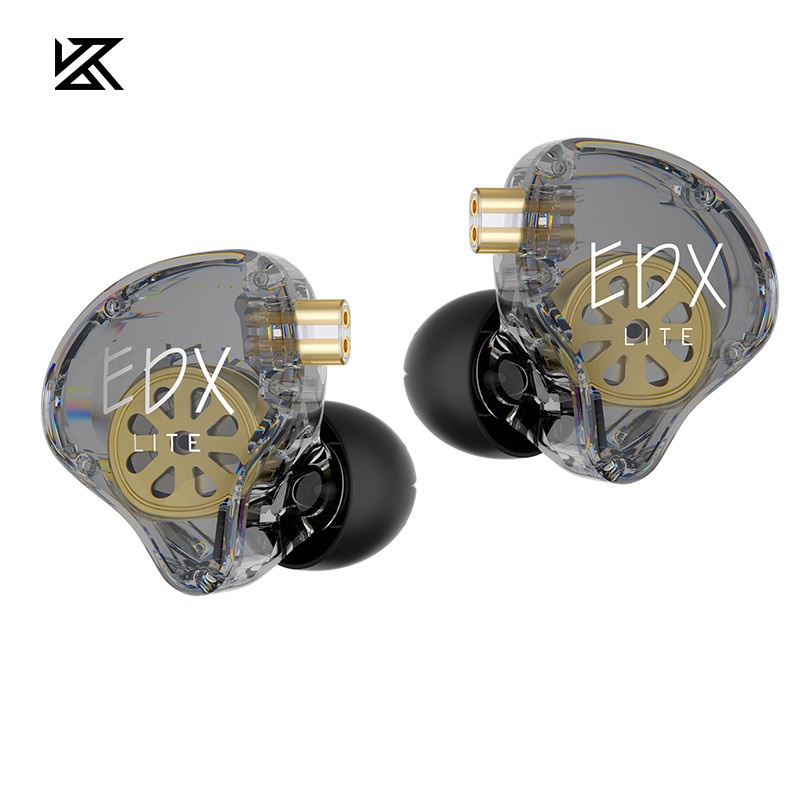 KZ EDX PRO 3.5mm Wired In Ear Monitor Headphones Dynamic HIFI Bass  Earphones Stereo Game Music Sport Noise Cancelling Headset