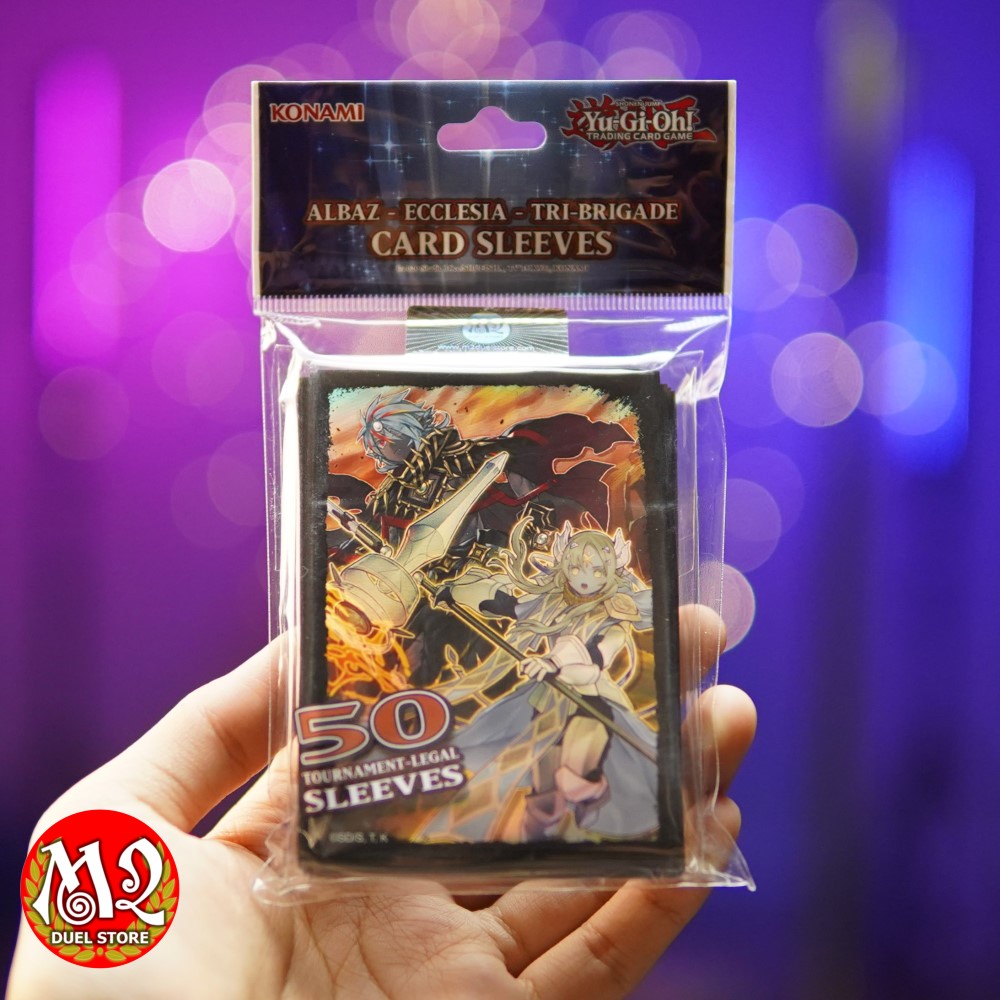 Yugioh Albaz Card Sleeves - Ecclesia - Tri-Brigade Card Sleeves - 50 ...