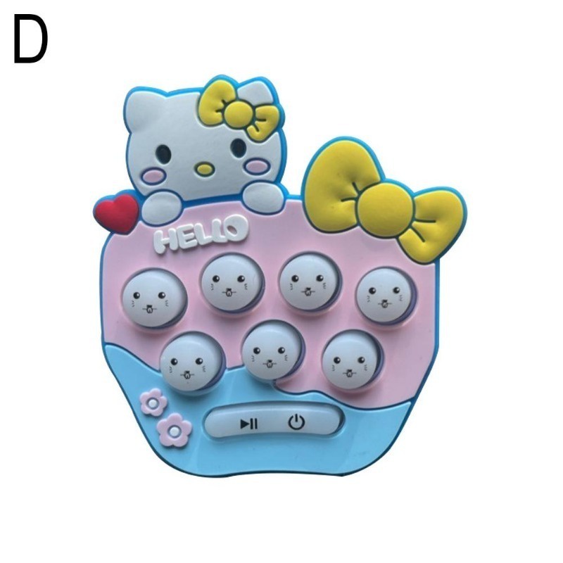 Sanrio Creative Kids Hand-Held Puzzle Game Gopher Machine Keychain ...