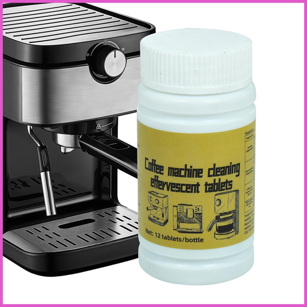1 Bottle Coffee Machine Cleaning Tablet Effervescent Tablet Descaling