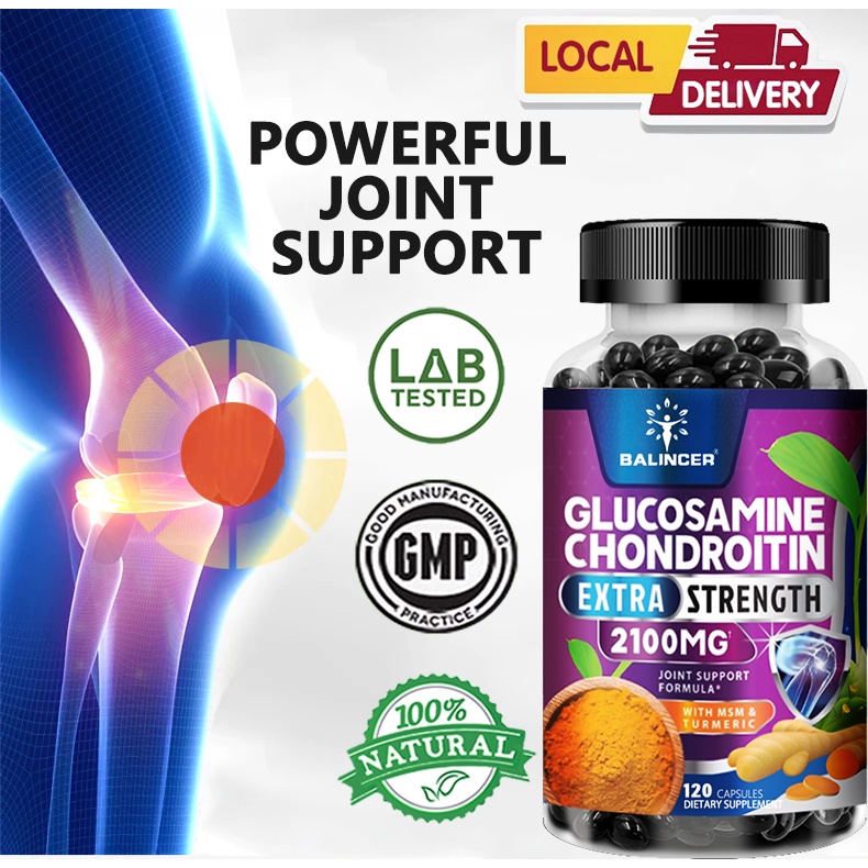 Glucosamine Chondroitin MSM Turmeric Boswellia - Joint support ...