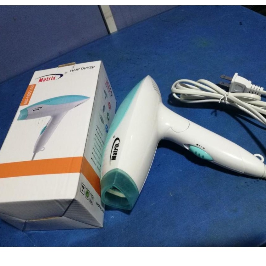 Foldable Matrix Hair Styling Hair Dryer Mini Blower DZ001 Shopee Philippines