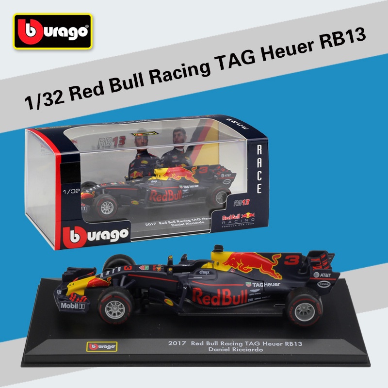BBurago 1:32 Red Bull Racing RB13 #3 car simulation model | Shopee ...