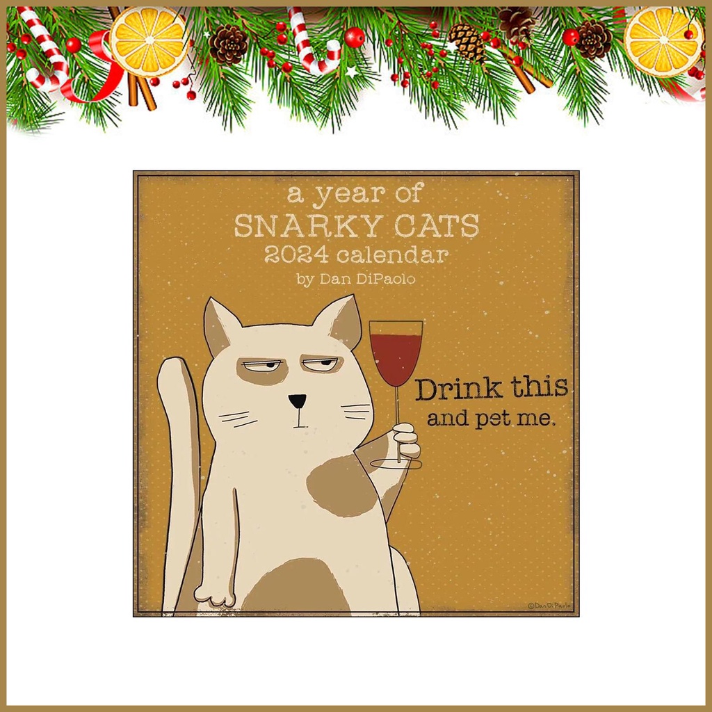 Kittens Wall Calendars Funny Cat Calendars Kitten Calendar Decor 2024 ...